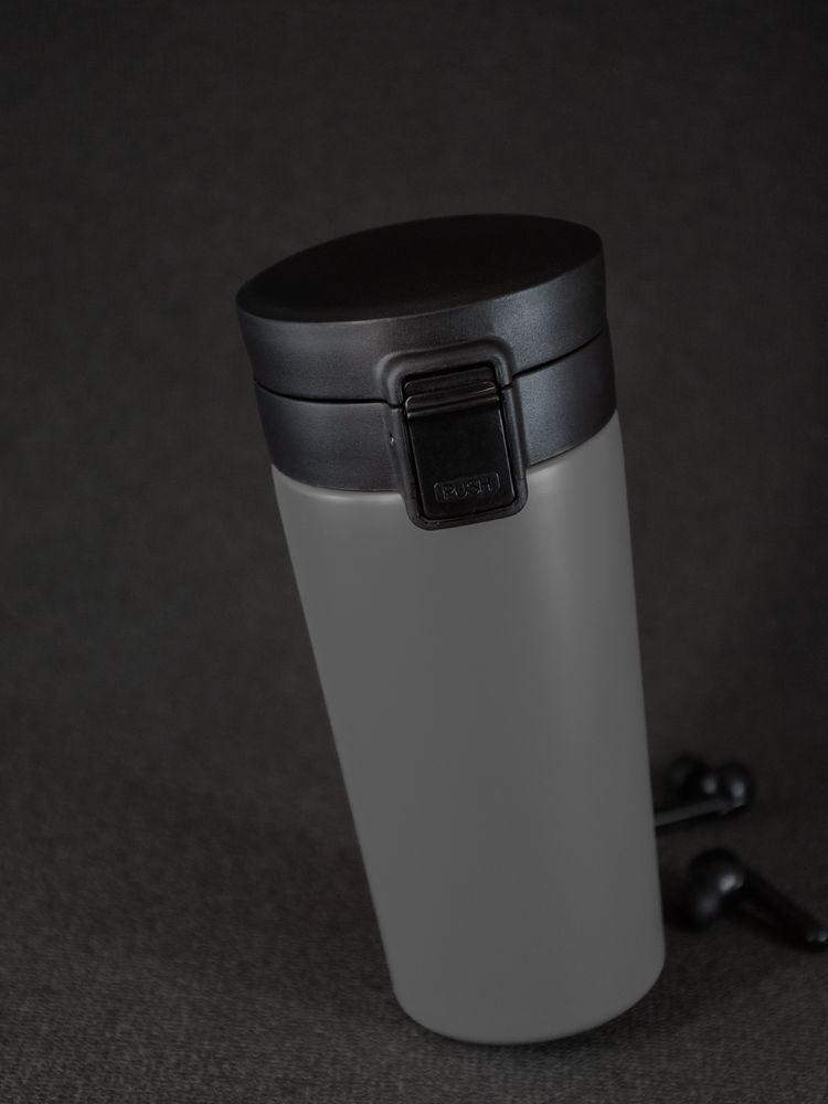 Термостакан с ситечком No Leak Infuser, серый / Миниатюра имиджевого (1000)