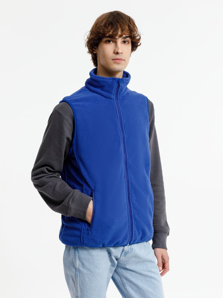 Жилет флисовый унисекс Nesse, синий / Миниатюра модельного (1000)