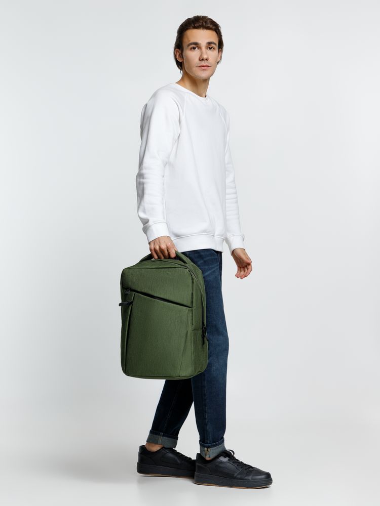 Рюкзак для ноутбука Onefold, хаки / Миниатюра модельного (1000)