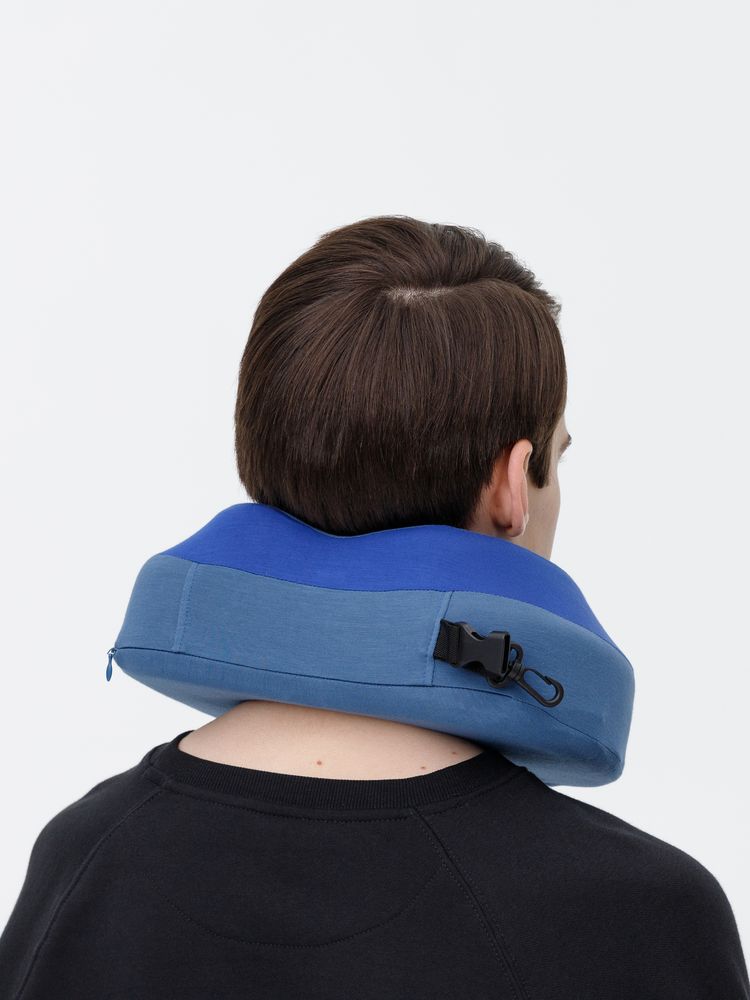 Дорожная подушка Piligrim, синяя / Миниатюра модельного (1000)