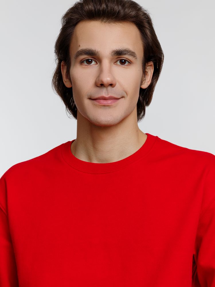 Свитшот унисекс Columbia, красный / Миниатюра модельного (1000)