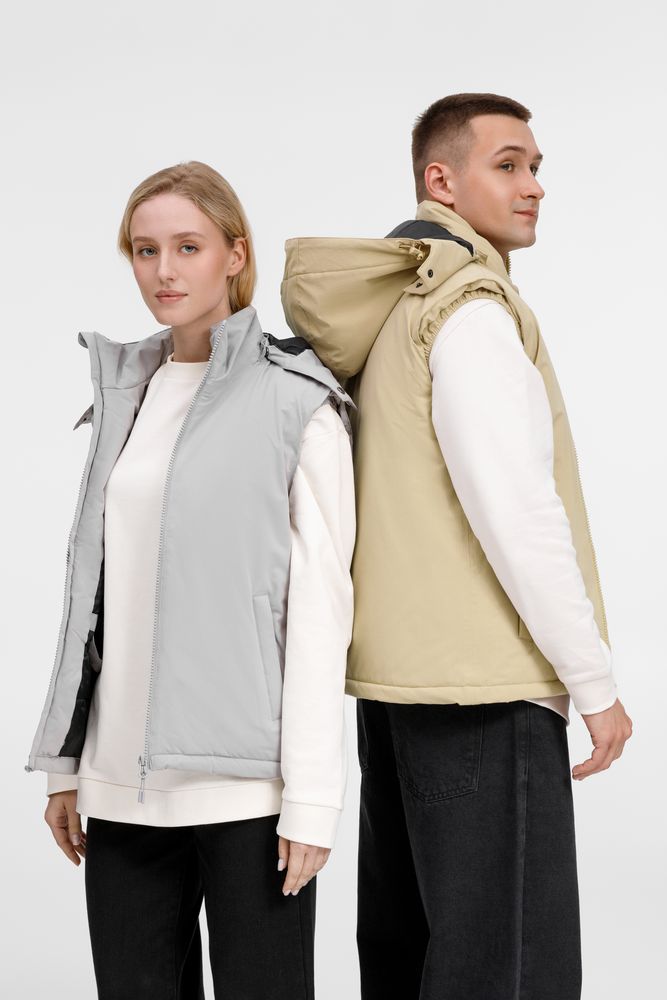 Жилет унисекс Sfera, светло-серый / Миниатюра модельного (1000)