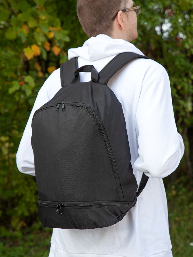 Рюкзак спортивный Athletic, черный / Миниатюра модельного (1000)