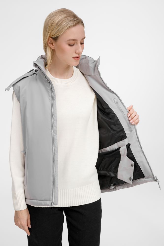 Жилет унисекс Sfera, светло-серый / Миниатюра модельного (1000)