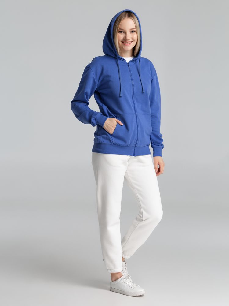 Толстовка на молнии с капюшоном Siverga 2.0, ярко-синяя / Миниатюра модельного (1000)