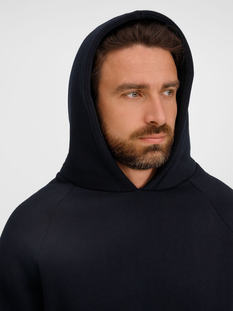 Худи унисекс оверсайз Easy Street, темно-синее / Миниатюра модельного (1000)