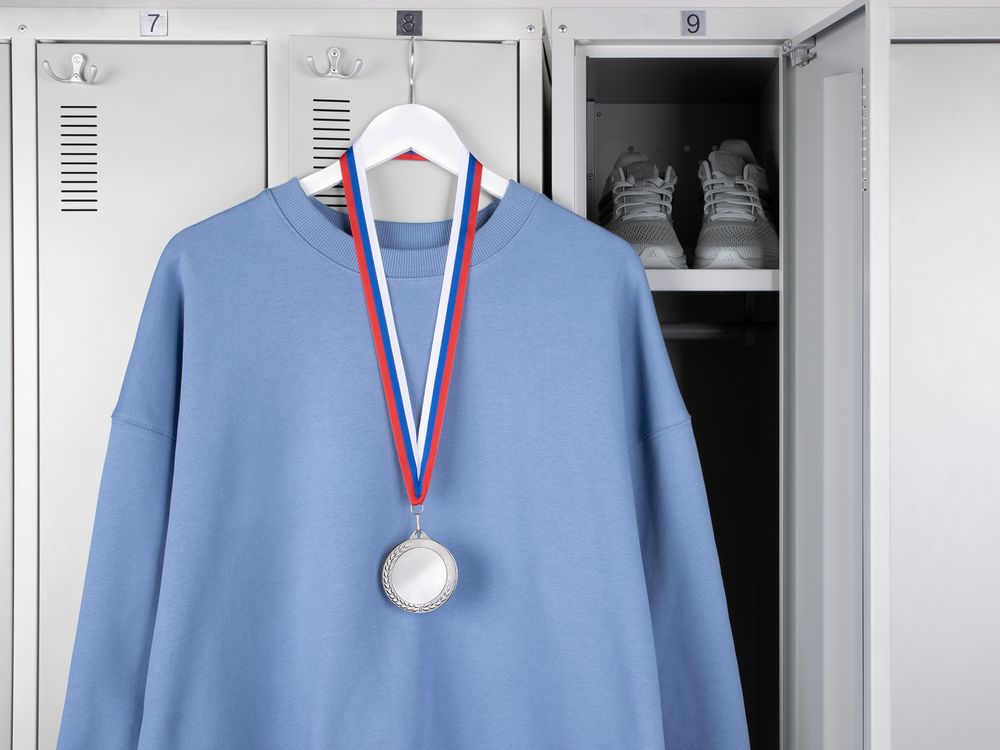 Медаль Regalia, большая, серебристая / Миниатюра имиджевого (1000)