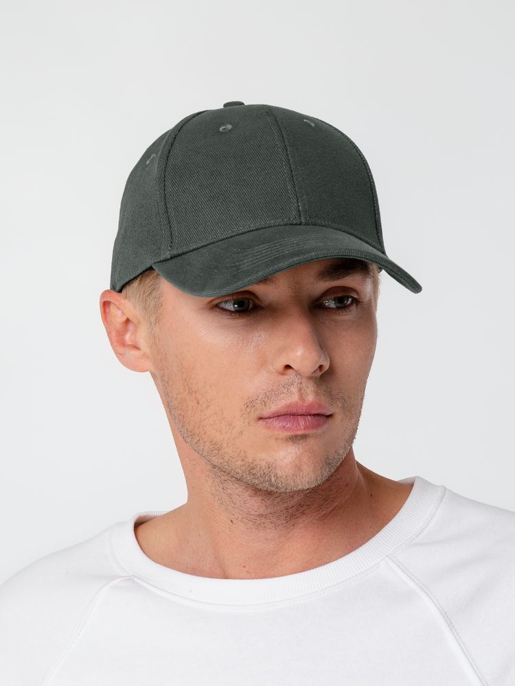 Бейсболка Hillside, серая / Миниатюра модельного (1000)