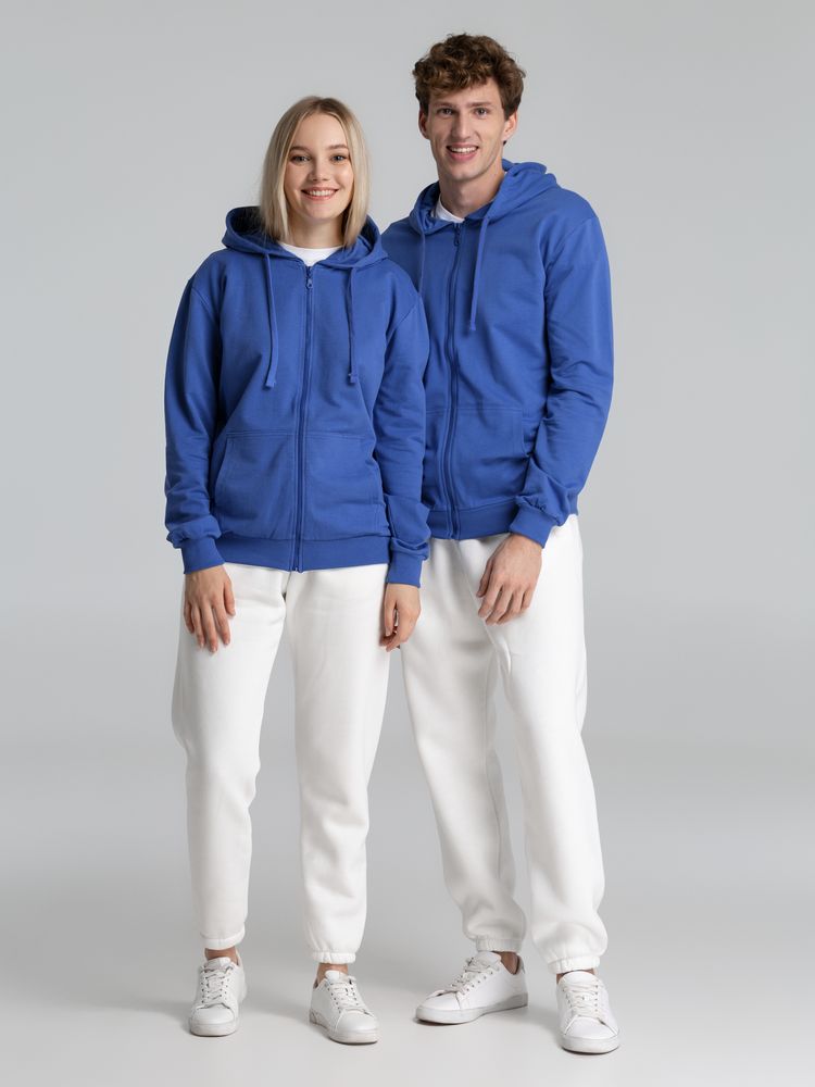Толстовка на молнии с капюшоном Siverga 2.0, ярко-синяя / Миниатюра модельного (1000)