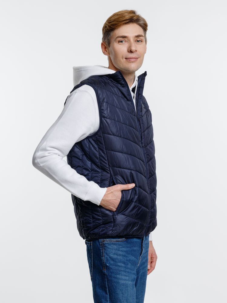 Жилет с подогревом Thermalli Valmorel, темно-синий / Миниатюра модельного (1000)