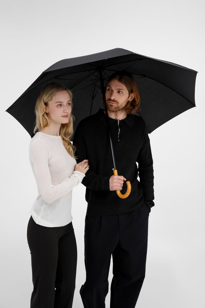 Зонт-трость Classic, черный / Миниатюра модельного (1000)