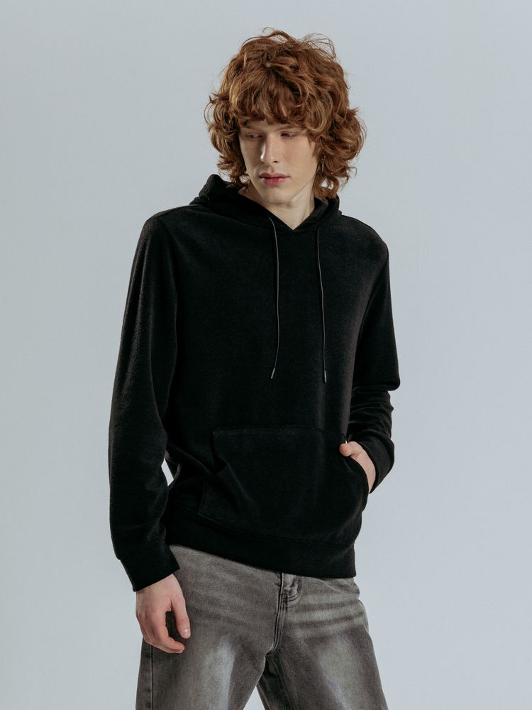 Худи унисекс Prima Vista, черное / Миниатюра модельного (1000)