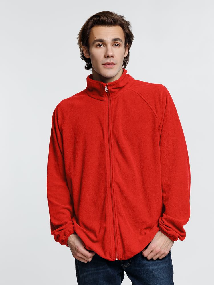 Куртка флисовая унисекс Fliska, красная / Миниатюра модельного (1000)