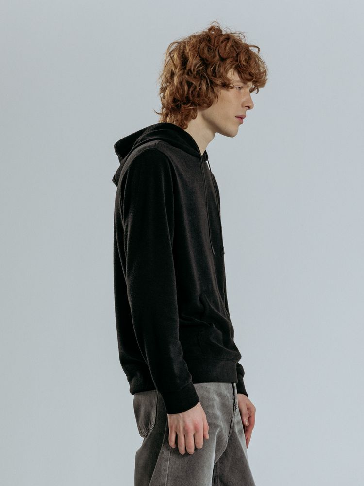 Худи унисекс Prima Vista, черное / Миниатюра модельного (1000)