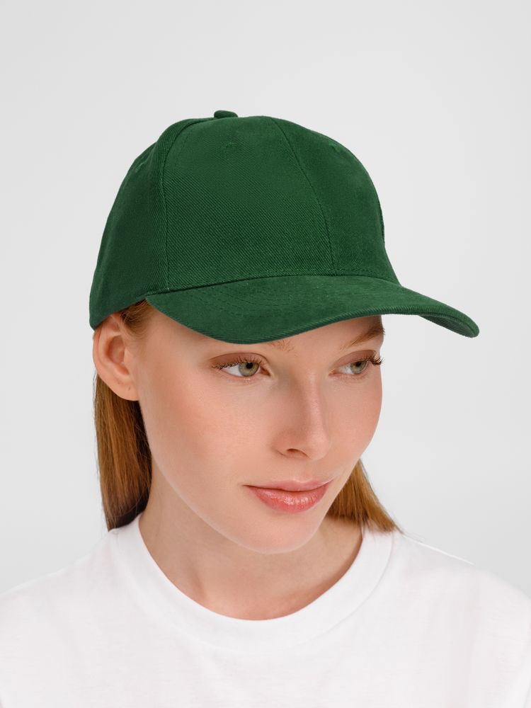 Бейсболка Buffalo, темно-зеленая / Миниатюра модельного (1000)