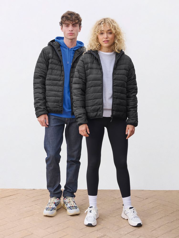 Куртка с капюшоном женская Stream Women, темно-синяя / Миниатюра модельного (1000)