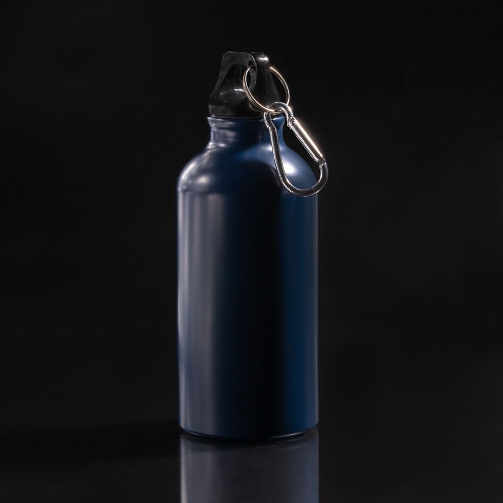 Бутылка для воды Funrun 400, темно-синяя / Миниатюра имиджевого (1000)