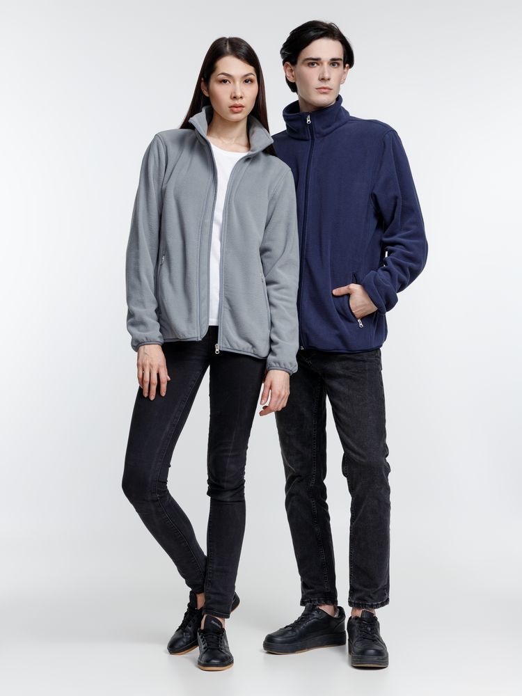 Куртка флисовая унисекс Nesse, серая / Миниатюра модельного (1000)