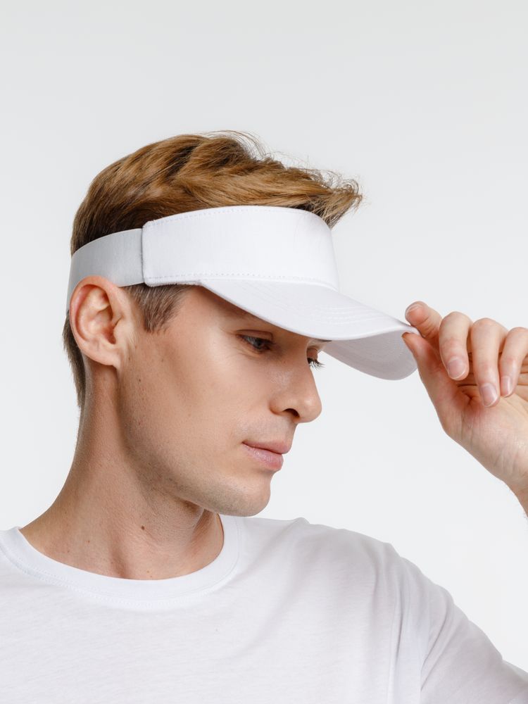 Козырек Viseros, белый / Миниатюра модельного (1000)