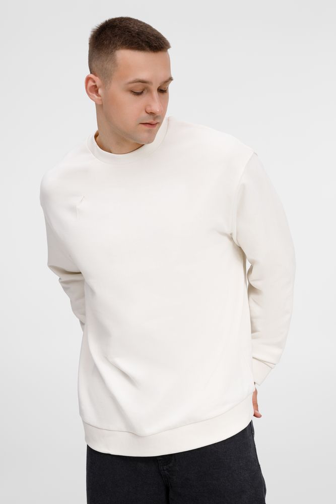 Свитшот унисекс Sinkopa, молочно-белый / Миниатюра модельного (1000)