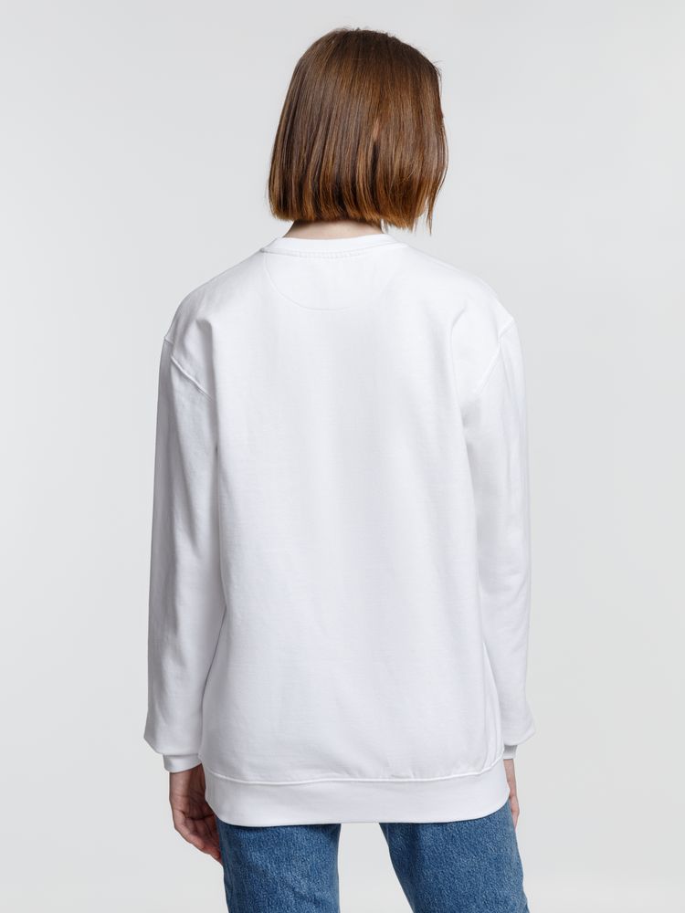 Свитшот унисекс Columbia, белый / Миниатюра модельного (1000)