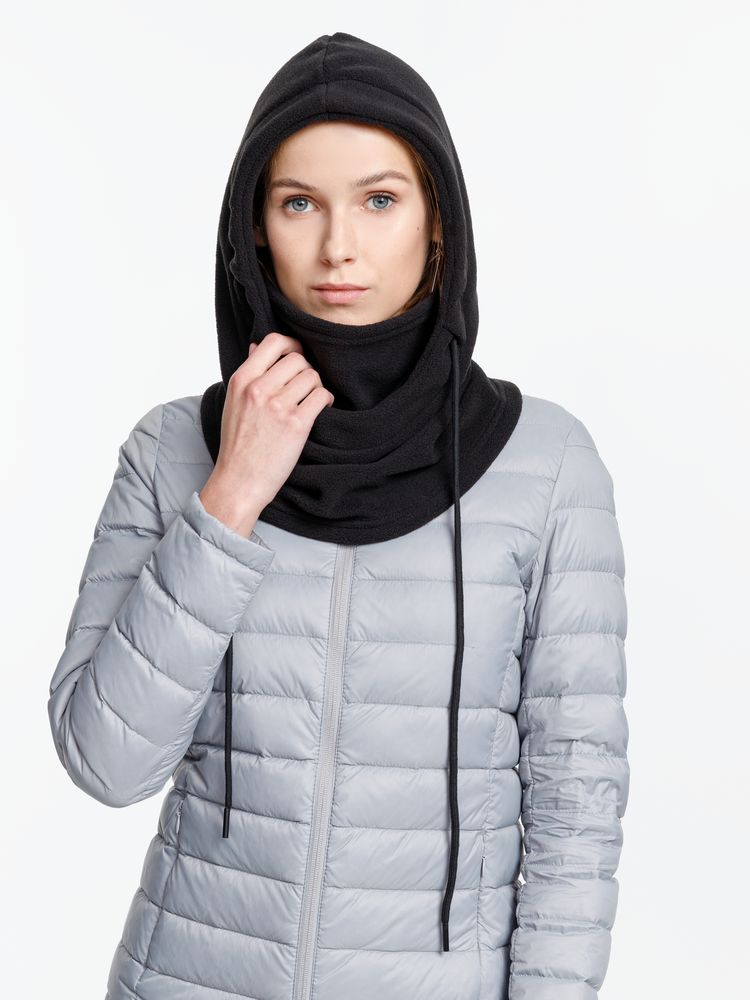 Балаклава-капюшон Nesse, черная / Миниатюра модельного (1000)