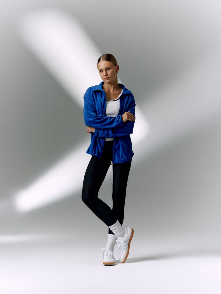 Куртка флисовая унисекс Fliska, ярко-синяя / Миниатюра имиджевого (1000)