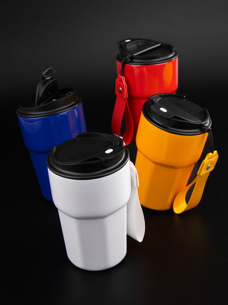 Термостакан Freshbrew, синий / Миниатюра имиджевого (1000)