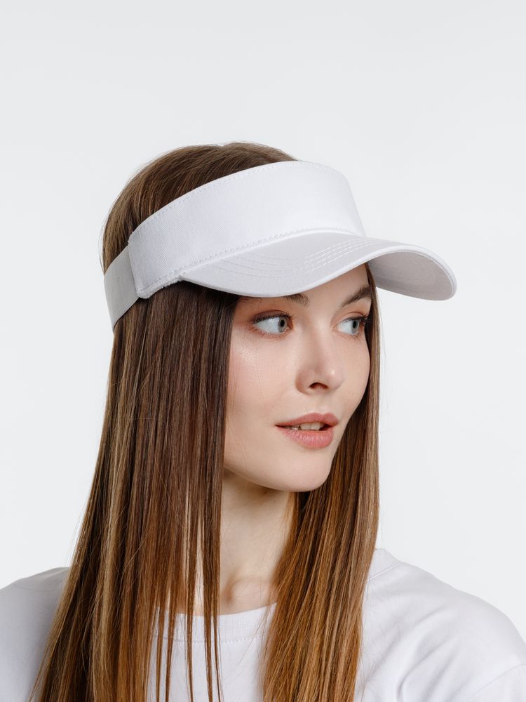 Козырек Viseros, белый / Миниатюра модельного (1000)