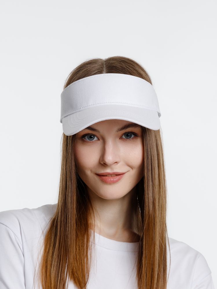 Козырек Viseros, белый / Миниатюра модельного (1000)