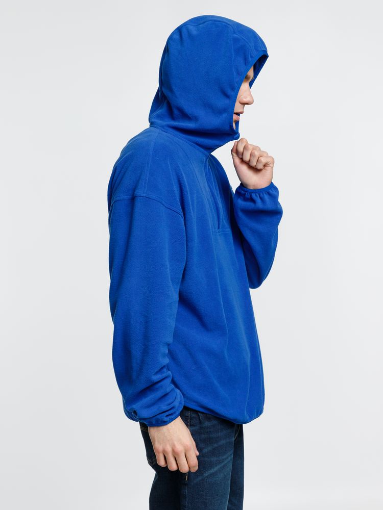 Анорак флисовый унисекс Fliska, ярко-синий / Миниатюра модельного (1000)