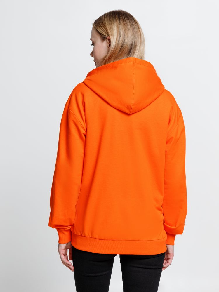Толстовка на молнии с капюшоном Siverga 2.0, оранжевая / Миниатюра модельного (1000)