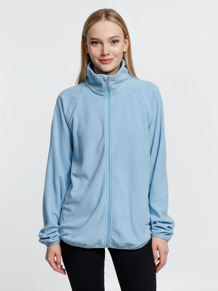 Куртка флисовая унисекс Fliska, голубая / Миниатюра модельного (1000)