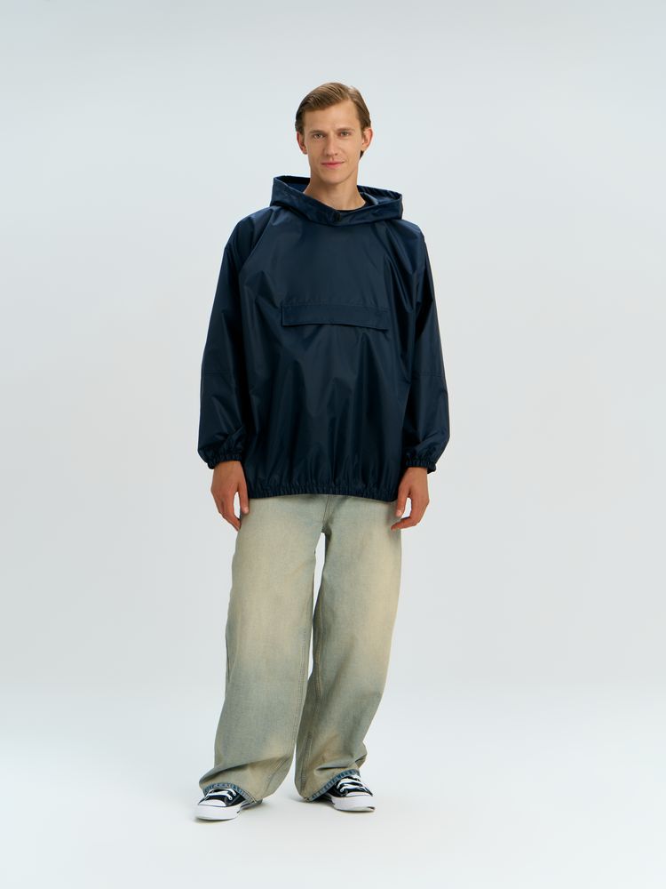 Дождевик-анорак Alatau, укороченный, темно-синий, единый размер / Миниатюра модельного (1000)