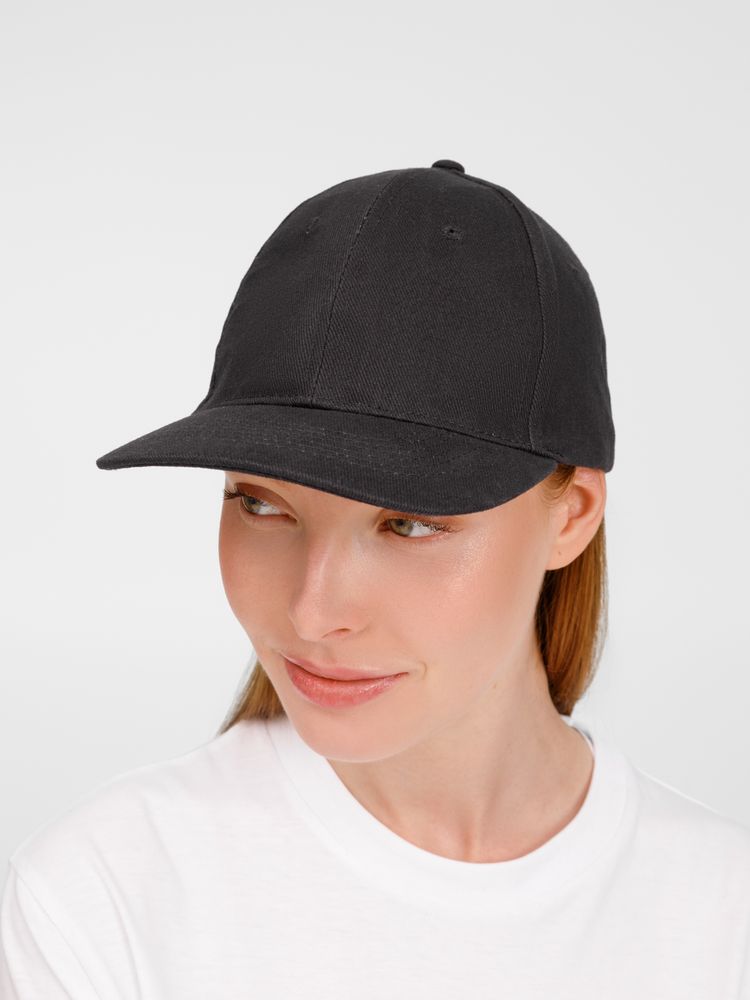 Бейсболка Buffalo, темно-серая (графит) / Миниатюра модельного (1000)