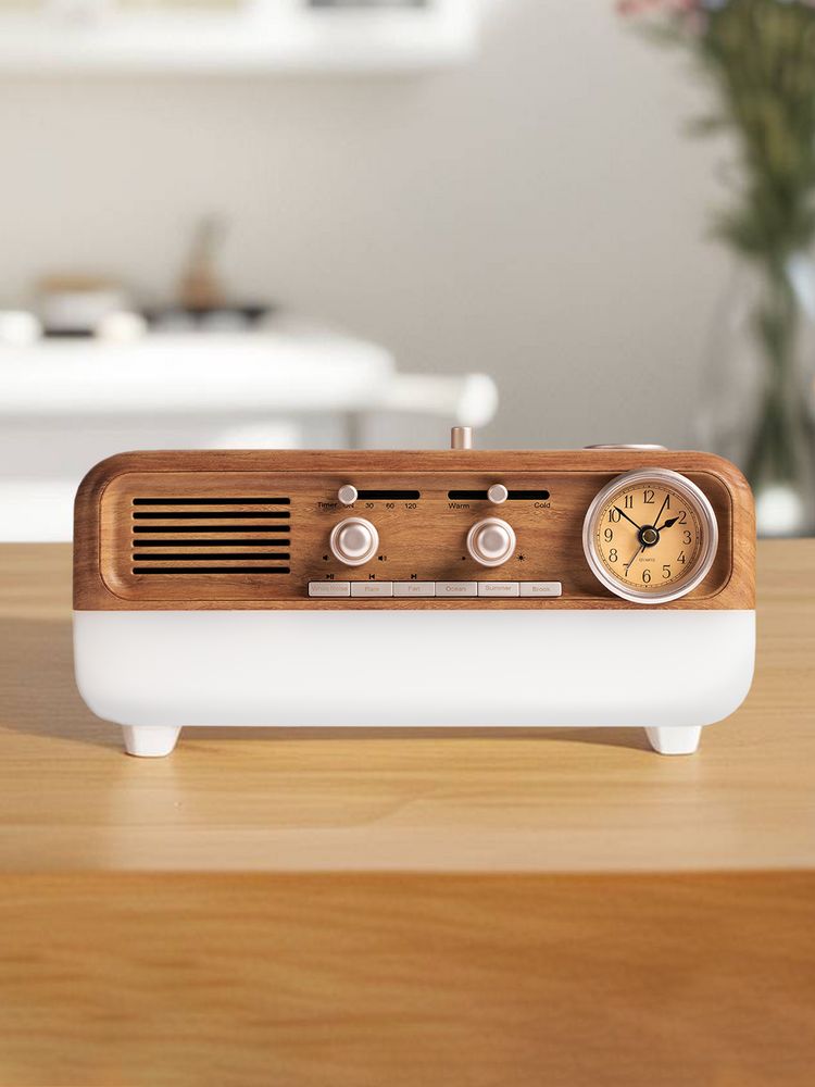 Bluetooth-колонка с часами и подсветкой Multiverse / Миниатюра имиджевого (1000)