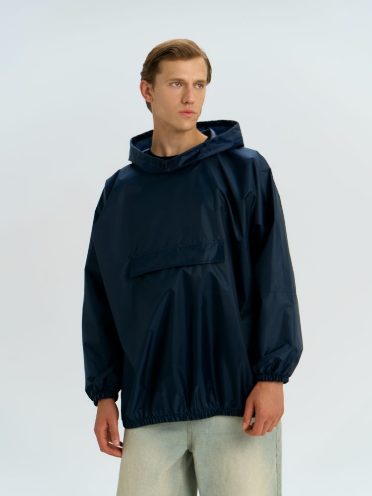 Дождевик-анорак Alatau, укороченный, темно-синий, единый размер / Миниатюра модельного (1000)