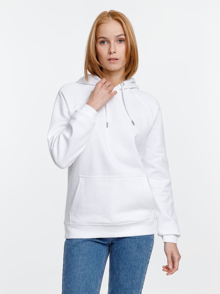 Толстовка унисекс Stellar, белая / Миниатюра модельного (1000)