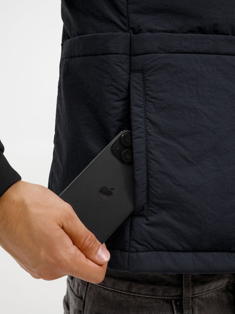 Жилет унисекс Veter, черный / Миниатюра модельного (1000)