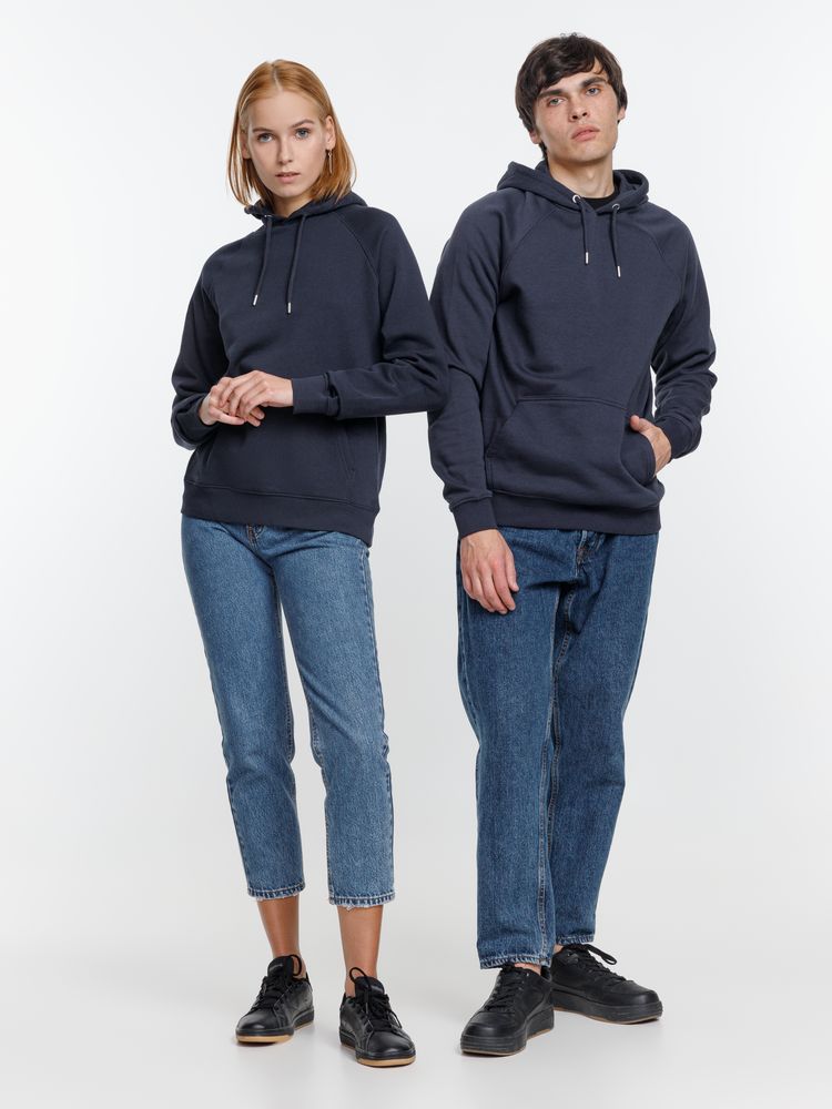 Толстовка унисекс Stellar, темно-синяя / Миниатюра модельного (1000)