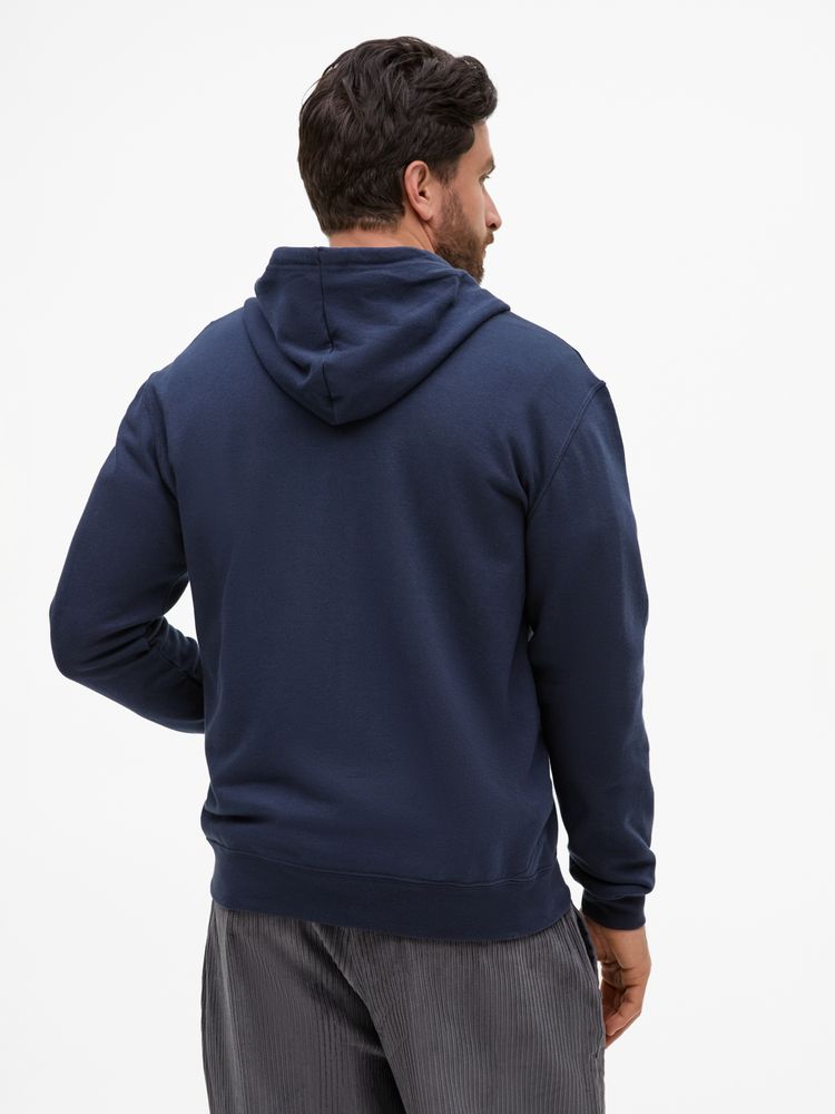 Толстовка унисекс Stone, темно-синяя / Миниатюра модельного (1000)