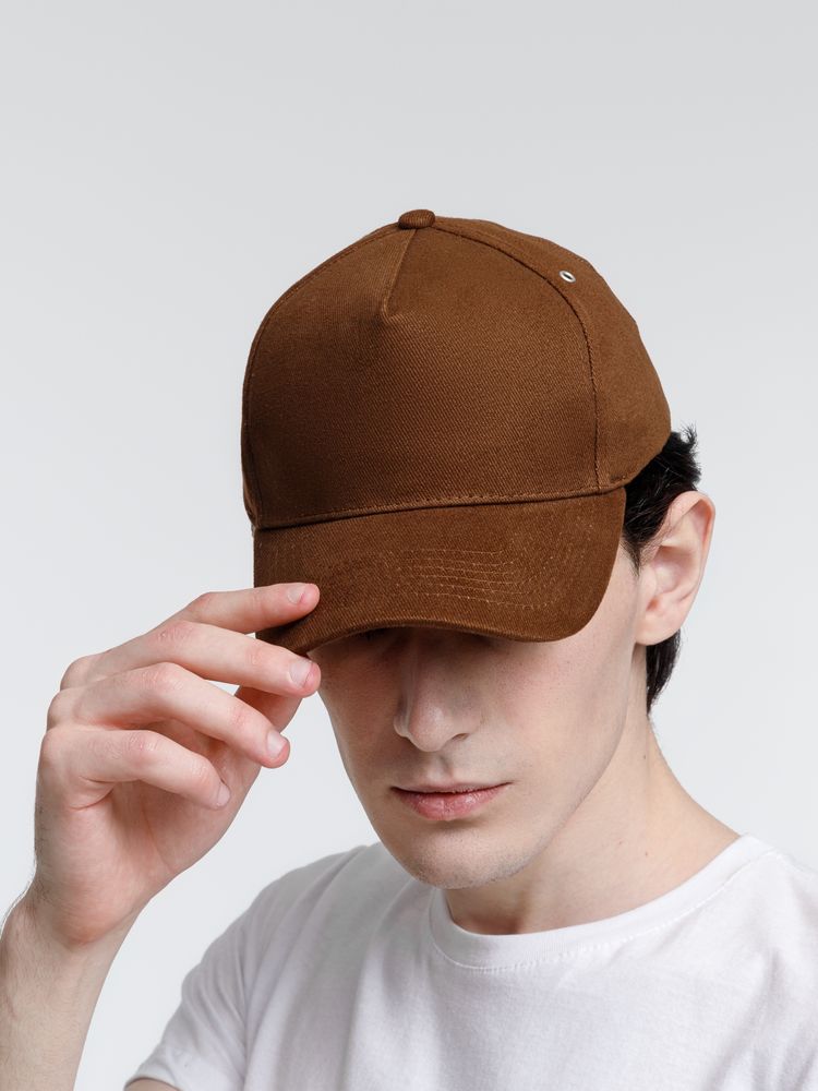 Бейсболка Standard, коричневая / Миниатюра модельного (1000)