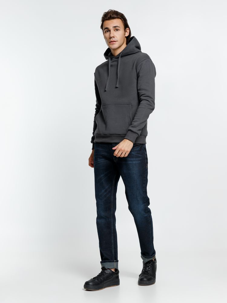 Худи Kirenga 2.0 Heavy, темно-серое (графит) / Миниатюра модельного (1000)