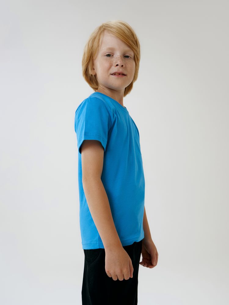 Футболка детская T-Bolka Kids, бирюзовая / Миниатюра модельного (1000)
