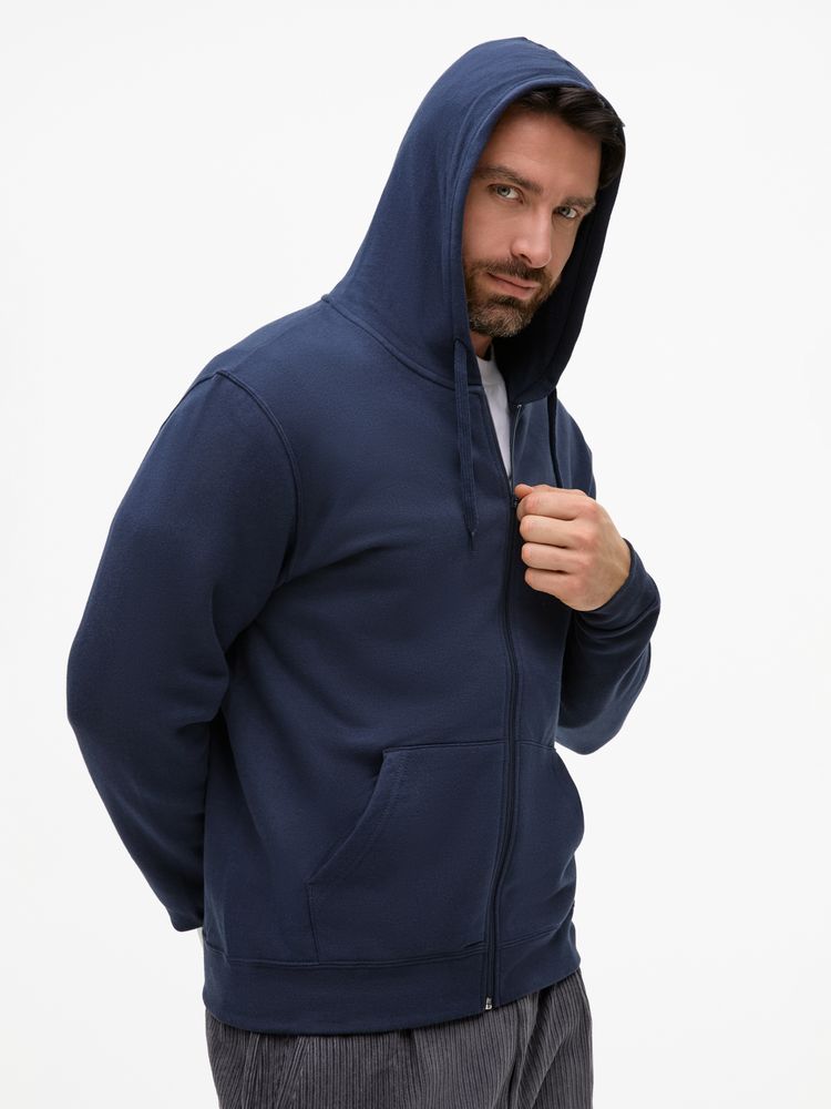 Толстовка унисекс Stone, темно-синяя / Миниатюра модельного (1000)