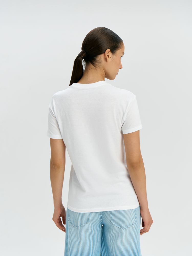 Футболка унисекс Regent 150, светло-желтая / Миниатюра модельного (1000)