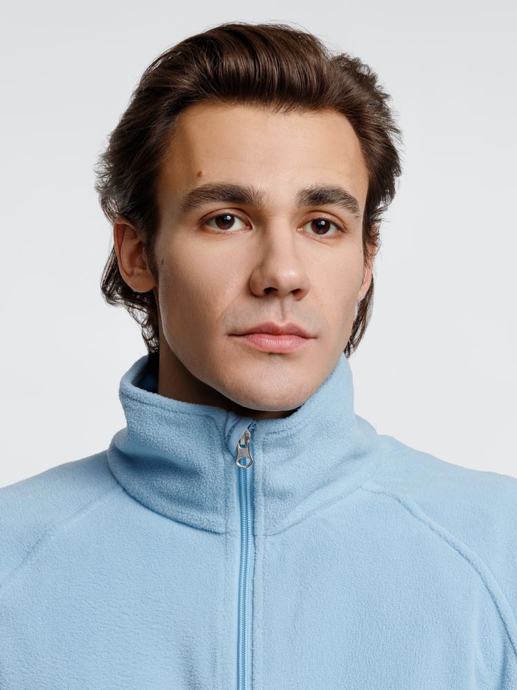 Куртка флисовая унисекс Fliska, голубая / Миниатюра модельного (1000)