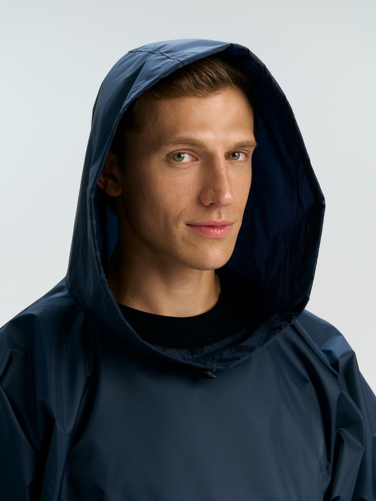 Дождевик-анорак Alatau, укороченный, темно-синий, единый размер / Миниатюра модельного (1000)