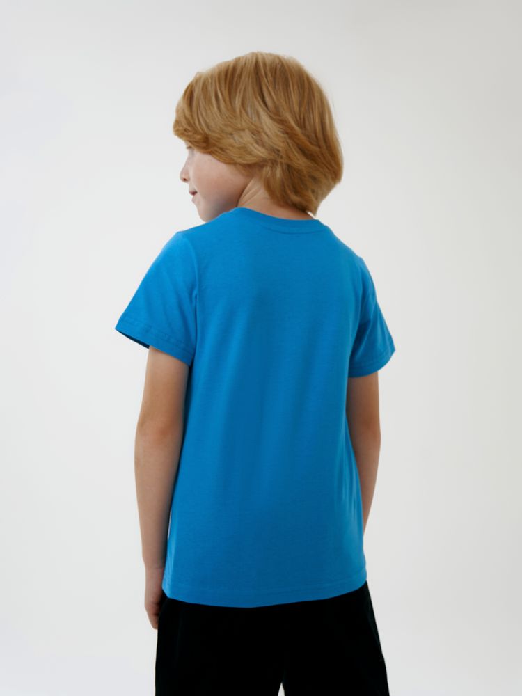 Футболка детская T-Bolka Kids, бирюзовая / Миниатюра модельного (1000)