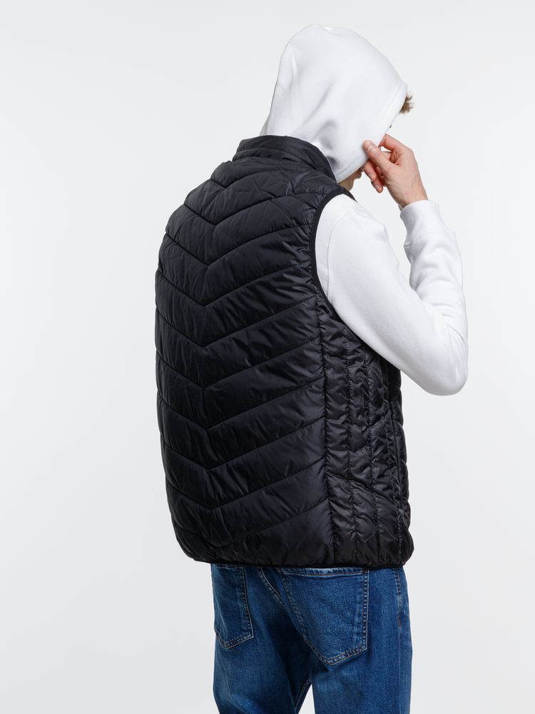 Жилет с подогревом Thermalli Valmorel, черный / Миниатюра модельного (1000)